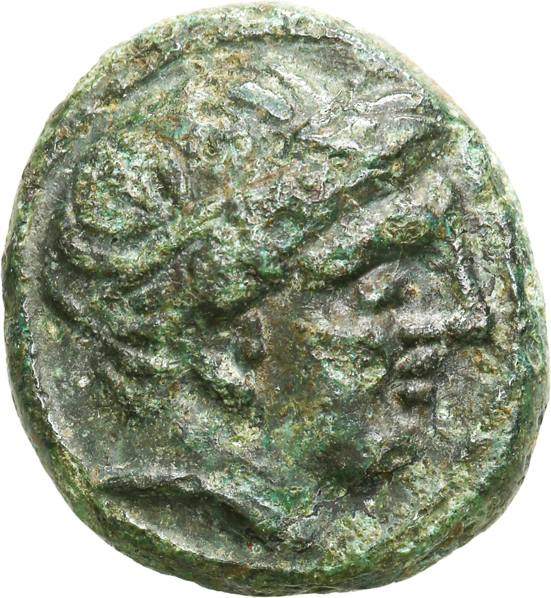 Grecja, Macedonia, AE 15 (half - unit) Aleksander III Wielki 336-323 p. n. e., Amfipolis lub Pella